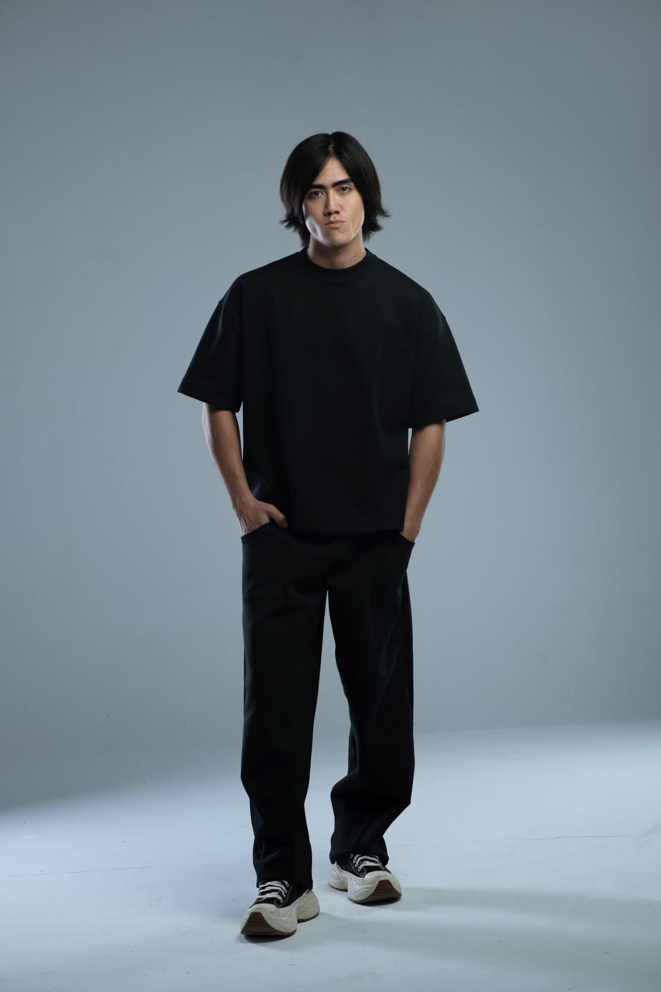 INTERLOCK BASIC BOXY FIT TSHIRT Black - Image 6
