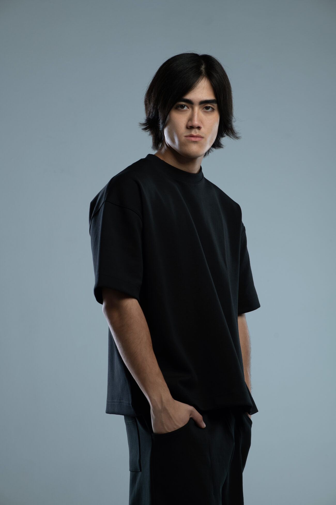 INTERLOCK BASIC BOXY FIT TSHIRT Black - Image 7