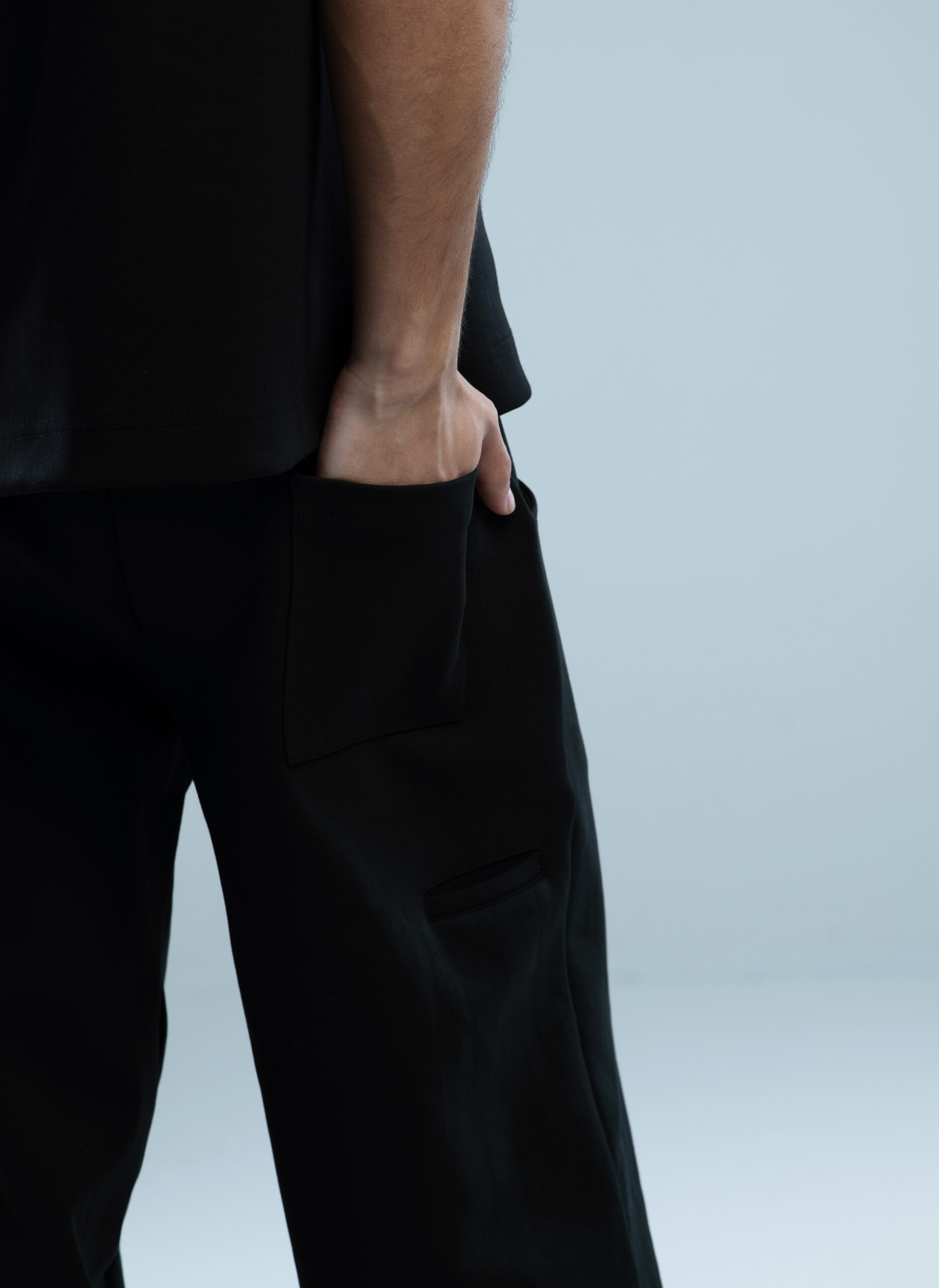 COZY STRAIGHT LEG black