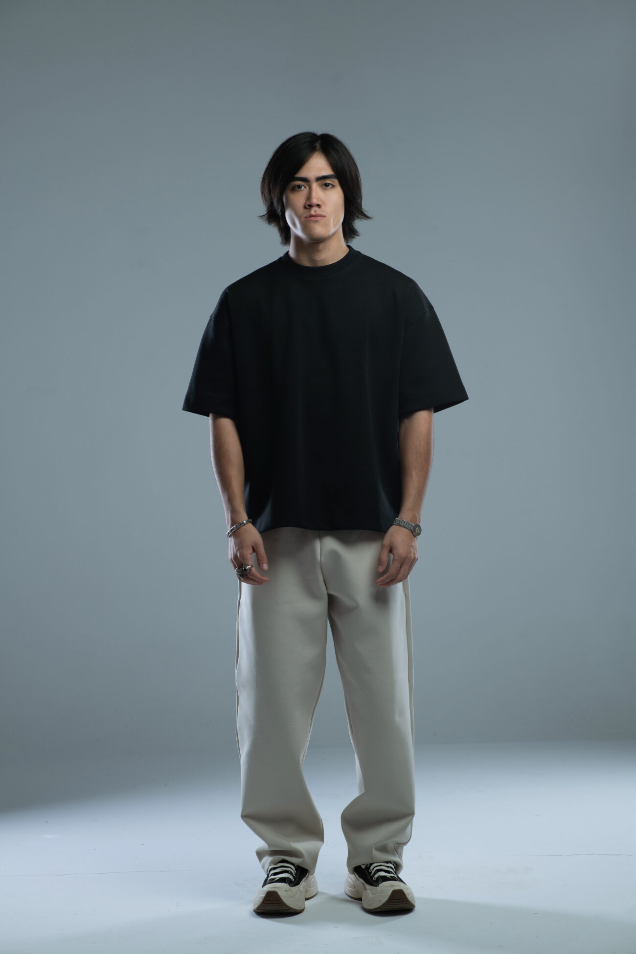 INTERLOCK BASIC BOXY FIT TSHIRT Black - Image 2