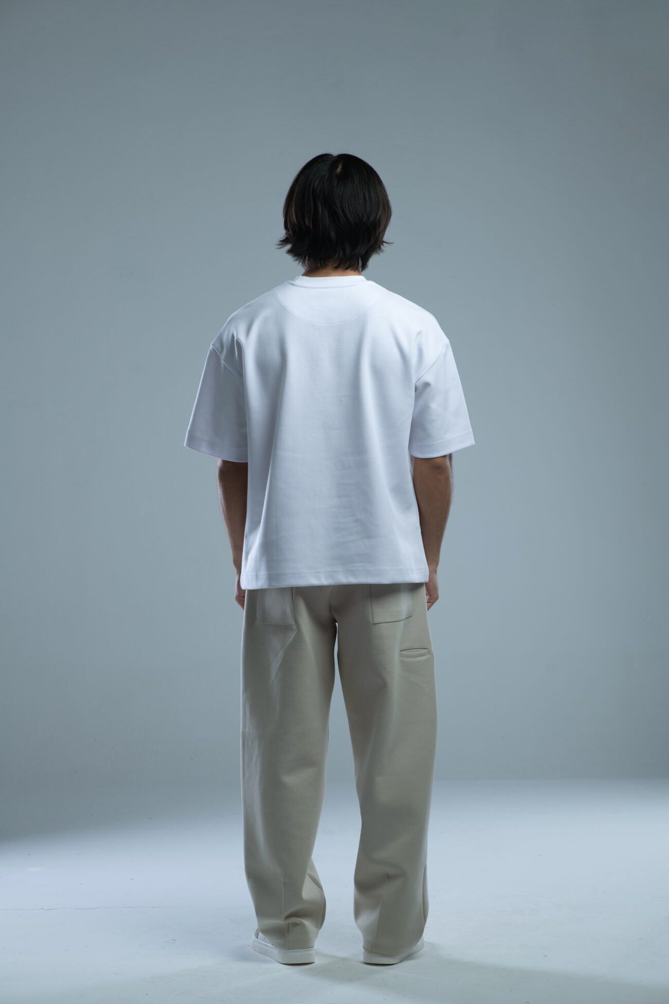 INTERLOCK BASIC BOXY FIT TSHIRT white - Image 5