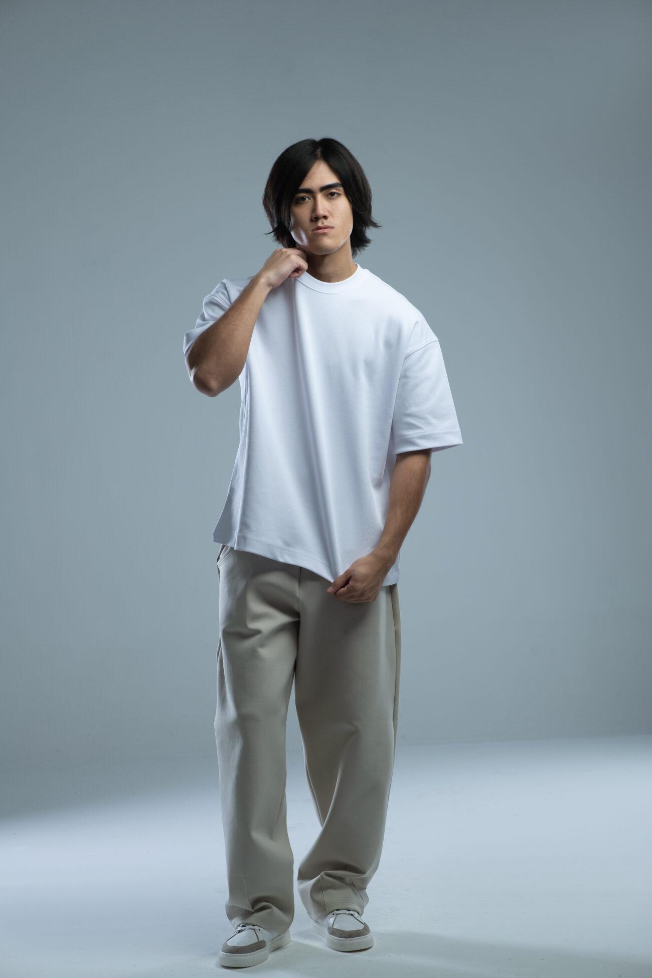 INTERLOCK BASIC BOXY FIT TSHIRT white - Image 6