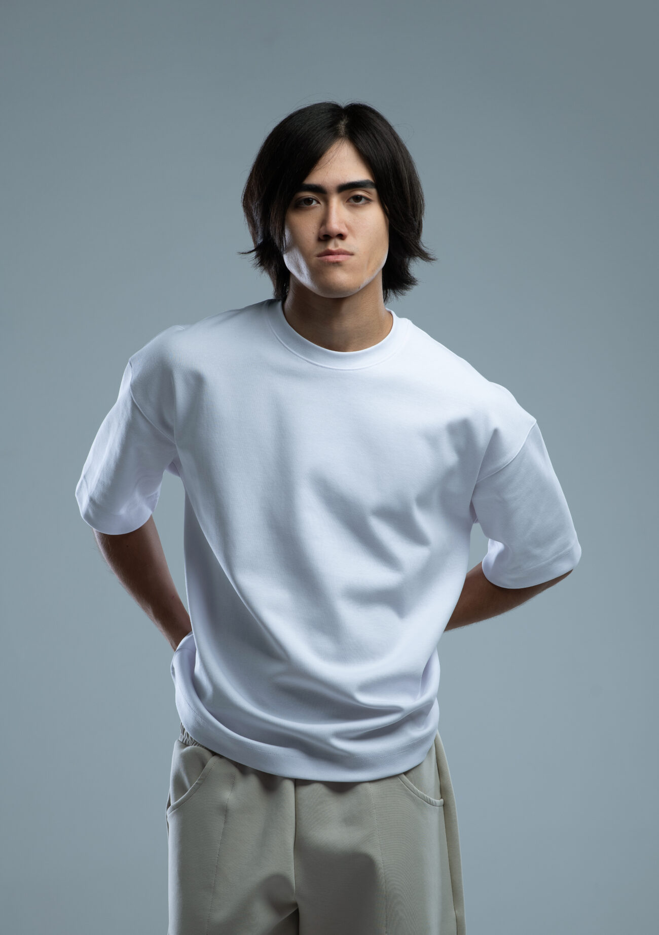 INTERLOCK BASIC BOXY FIT TSHIRT white - Image 4