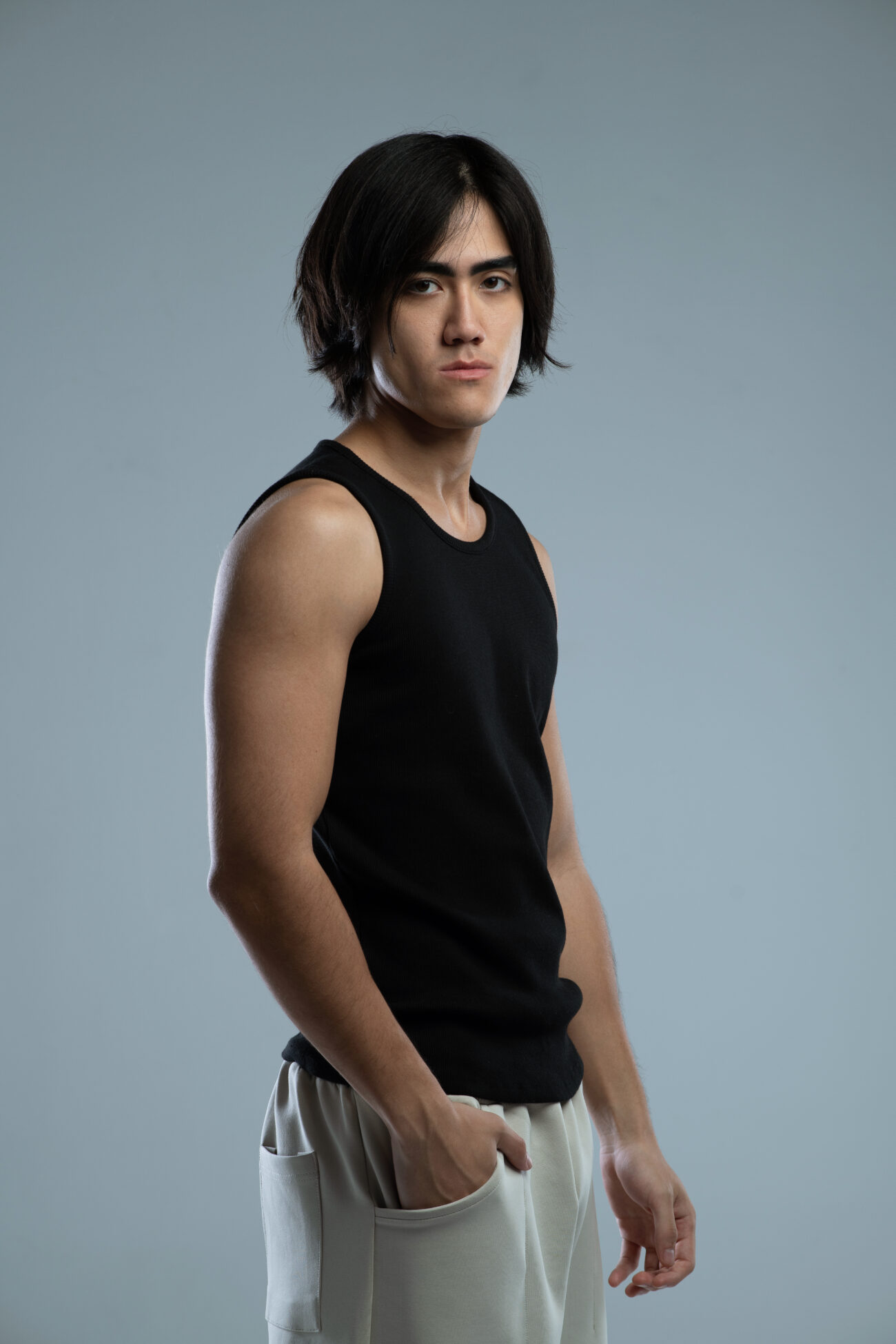 BASIC TANK TOP black - Image 3