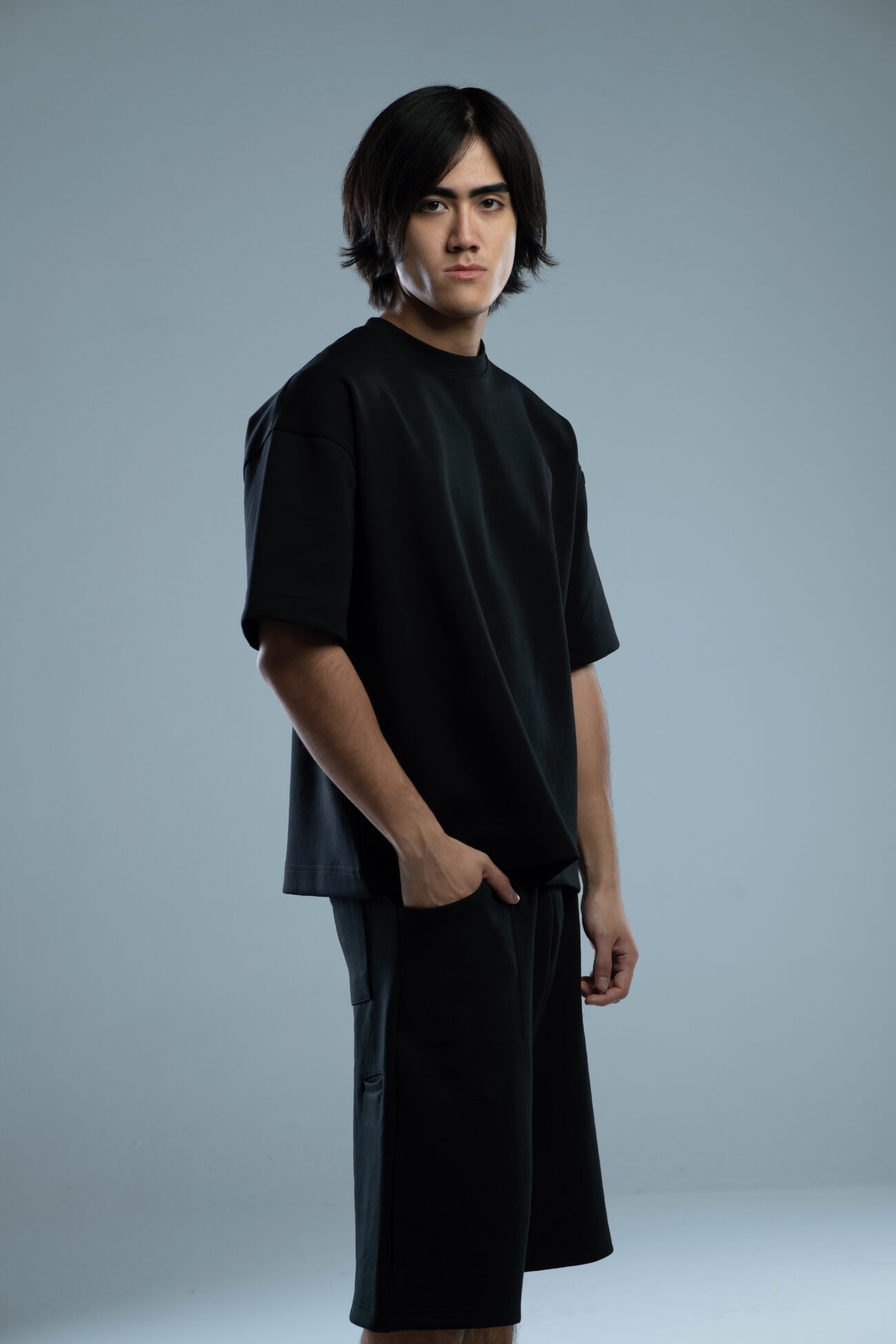 INTERLOCK BASIC BOXY FIT TSHIRT Black - Image 10